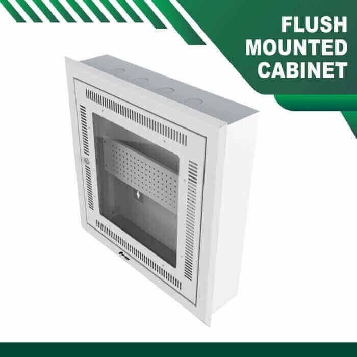 12U Cabinet ONU Flush Mounted 600x150mm