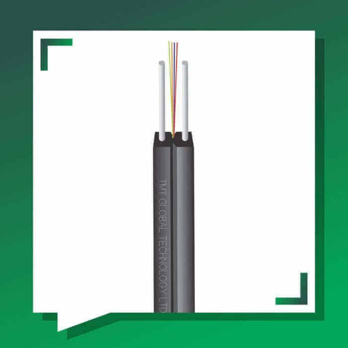 FTTH fiber optic Drop cable 4 Core single mode G.657/A1/A2