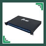 Fiber Patch Panel 24port SC-UPC Simplex Adapter Sliding Type