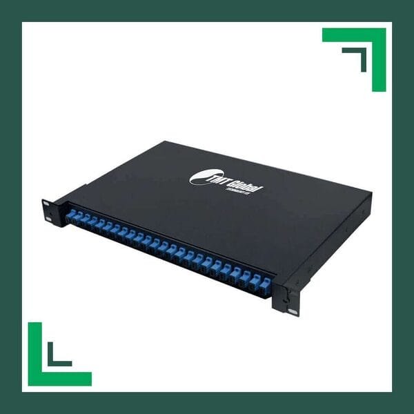 Fiber Patch Panel 24port SC-UPC Simplex Adapter Sliding Type