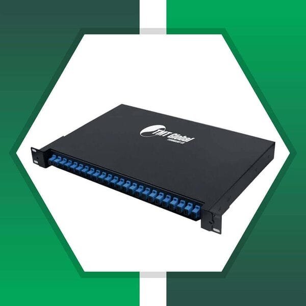 Fiber Patch Panel 24port SC-UPC Simplex Adapter Sliding Type