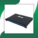 Fiber Patch Panel 24port SC-UPC Simplex Adapter Sliding Type