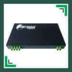 Fiber Splitter SC-APC Rack Mounted 2X4