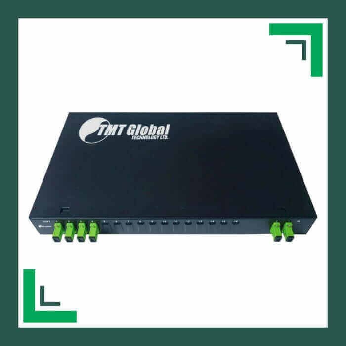 Fiber Splitter SC-APC Rack Mounted 2X4