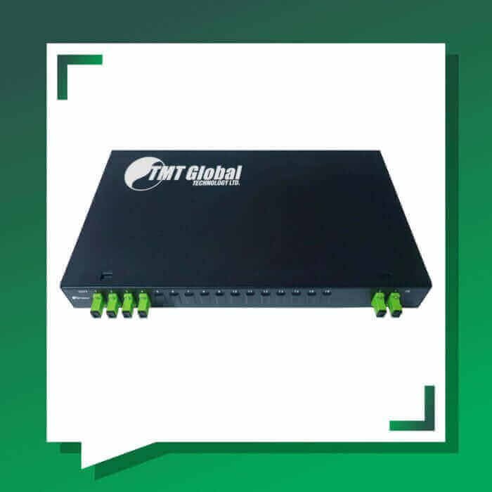 Fiber Splitter SC-APC Rack Mounted 2X4