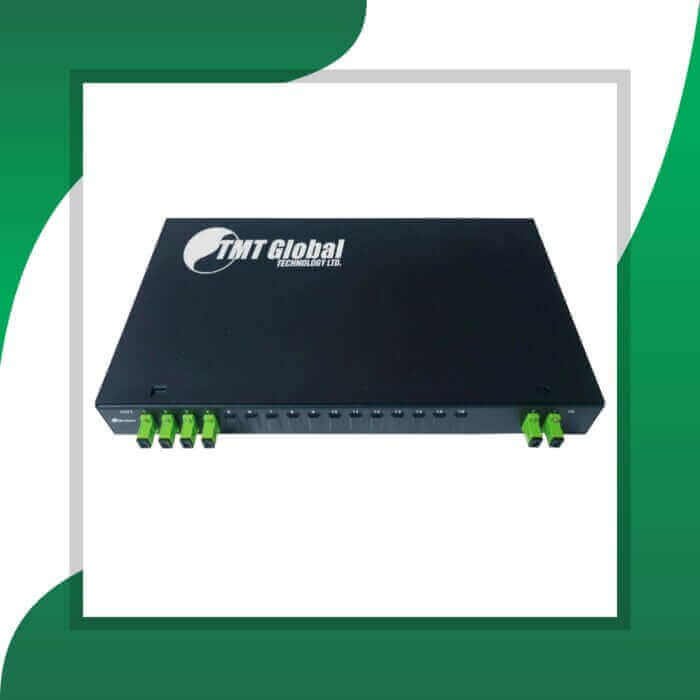 Fiber Splitter SC-APC Rack Mounted 2X4