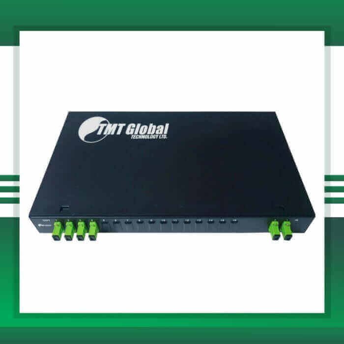 Fiber Splitter SC-APC Rack Mounted 2X4