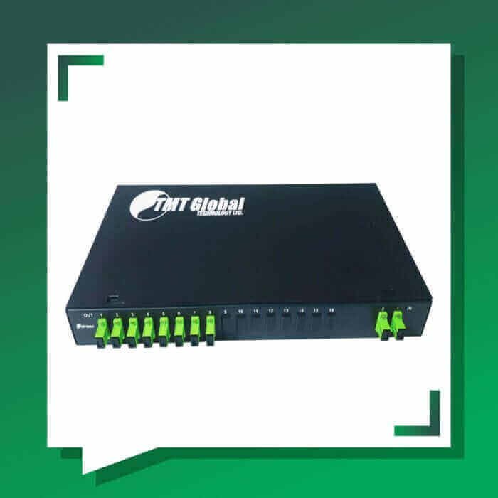 Fiber Splitter SC-APC Rack Mounted 2X8