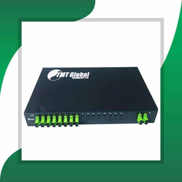 Fiber Splitter SC-APC Rack Mounted 2X8