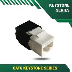 CAT6 UTP KEYSTONE JACK 180⁰ TOOLS LESS