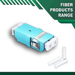fiber optic adapter lc/upc om3 duplex multimode multi mode fiber connector Optical Connector adapter om3 LC-UPC Multi Mode Duplex