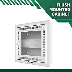 12U Cabinet ONU Flush Mounted 600x120mm