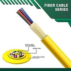 12 core fiber optic cable Multi Core single mode LSZH G.652D