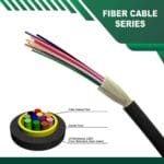 fiber optic cable TMT-243LDK-0 24 core Multimode Fiber Optic Cable om3