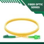 Fiber Optic Patch Cord SM SC-LC-APC Duplex LSZH