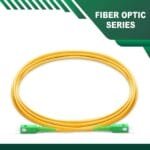 SC-SC-APC simplex Optical Patch Cord Single Mode LSZH
