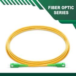 SC-SC-APC simplex Optical Patch Cord Single Mode LSZH