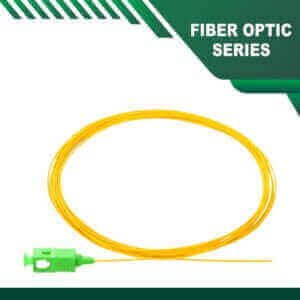 Fiber Pigtail Single Mode SC-APC Connector LSZH Fiber Pigtail Single Mode SC-APC Connector LSZH 1m