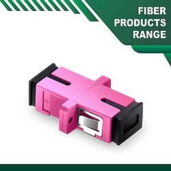 fiber optic adapter sc/upc om4 simplex multimode Optical Connector adapter om4 SC-UPC Multi Mode Duplex