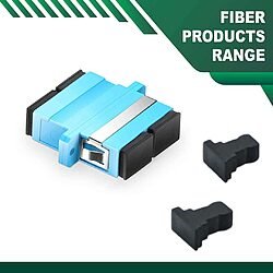 fiber optic adapter sc/upc om3 duplex multimode Optical Connector adapter om3 SC-UPC Multi Mode Duplex Optical adapter om3 SC-UPC Multimode Duplex