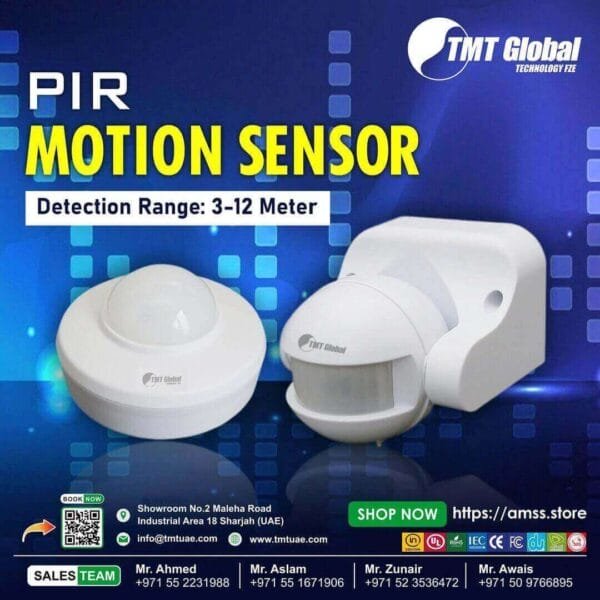 PIR Motion Sensor TMT Global - tmt global uae