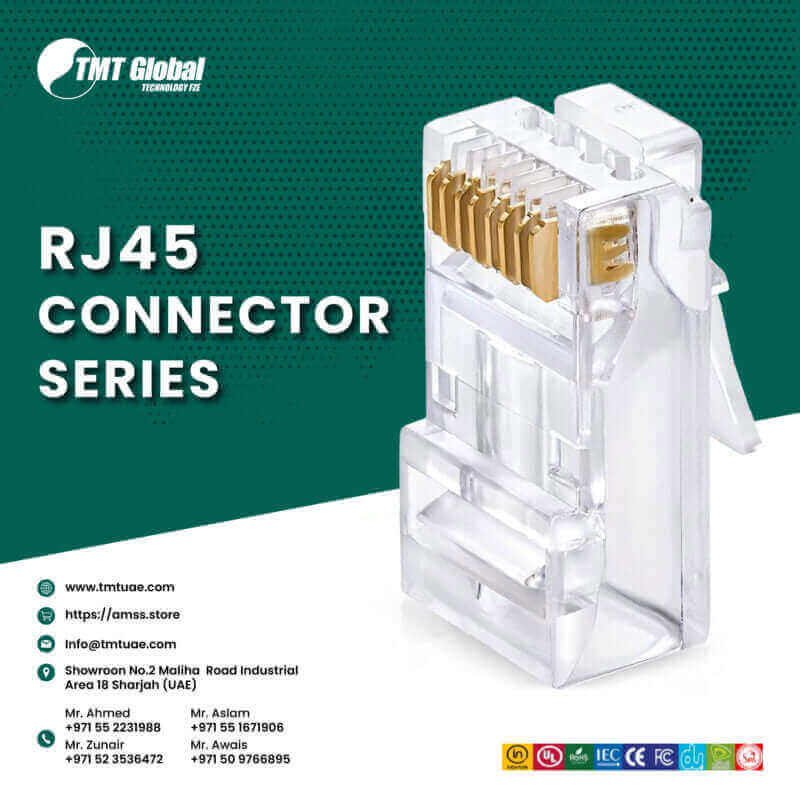 RJ45 Connector Series 1-01 RJ45 Cat6 Connector