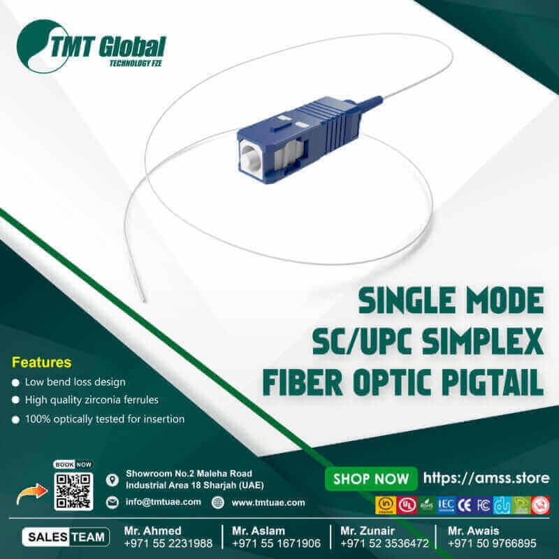 SC UPC Simplex Fiber Optic Pigtail sc upc fiber pigtail-01