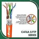 cat6a Network Cable 23awg twisted Pair s-ftp LSZH 305m