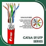 cat6a Network Cable 23awg twisted Pair sf-utp LSZH 305m