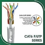 cat6 Network Cable 24awg twisted Pair f-utp 305m