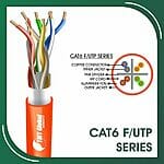 cat6 Network Cable 24awg twisted Pair f-utp 305m