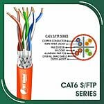 cat6 Network Cable 23awg twisted Pair s-ftp 305m