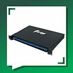 Fiber Patch Panel 24port SC-UPC Simplex Adapter Sliding Type
