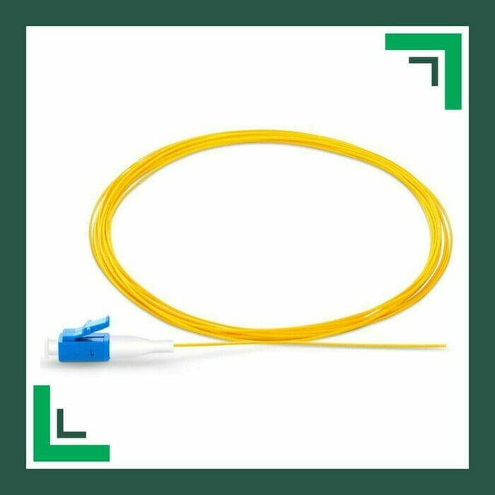 Fiber Pigtail Single Mode LC-UPC Connector LSZH 1m
