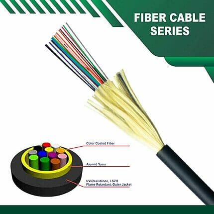 fiber optic cable Multi Core single mode 12core G.652D