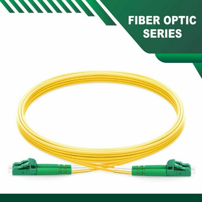 Fiber Optic Patch Cord Single Mode LC-LC-APC Duplex LSZH
