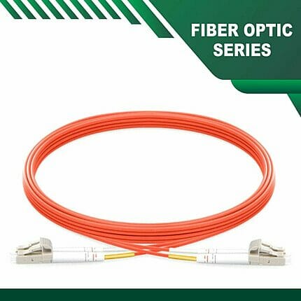 Fiber Optic Patch Cord Multi Mode LC-LC-UPC Duplex LSZH OM2