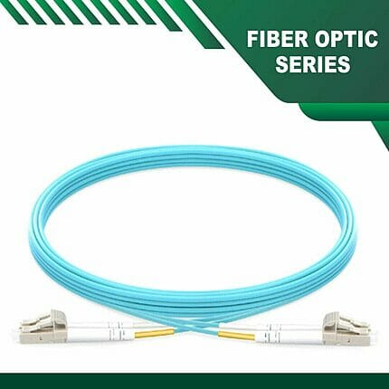 Fiber Optic Patch Cord Multi Mode LC-LC-UPC Duplex LSZH OM3