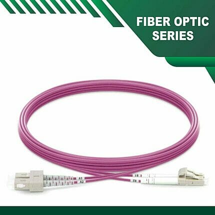 Fiber Optic Patch Cord Multi Mode SC-LC-UPC Duplex LSZH OM4