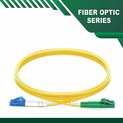 Fiber Optic Patch Cord Single Mode LC-APC-SC-UPC Duplex LSZH