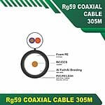 Rg59 Coaxial Cable 305m