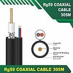 Coaxial Cable RG6 305 Meter