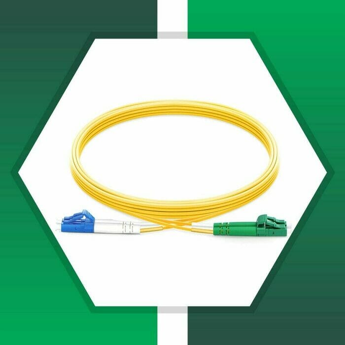 Fiber Optic Patch Cord Single Mode LC-APC-SC-UPC Duplex LSZH