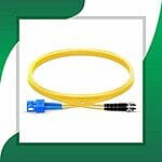 Fiber Optic Patch Cord Single Mode ST-LC-UPC Duplex LSZH