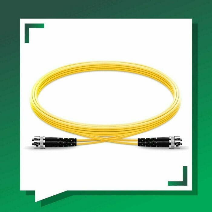 Fiber Optic Patch Cord Single Mode ST-ST-UPC Duplex LSZH