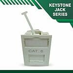 cat6 keystone jack UTP Tools Less floor Mounted