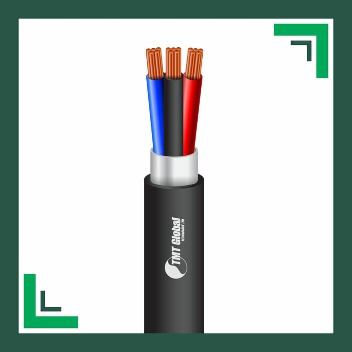 Alarm Cable 3core Shielded Outdoor 1.5mm 305m