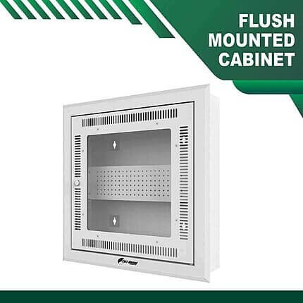 12U wall mounted cabinet 450×150 mm