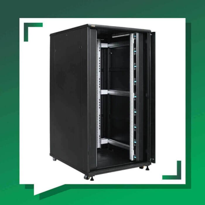 22U Cabinet floor Mounted 800 x 800 mm - Image 5