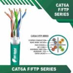 Cat6a F FTP Cable 23awg 4 twisted pair 305m